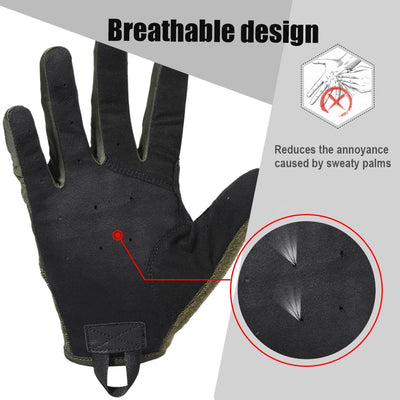 Full-finger tactical gloves