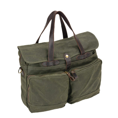 Canvas Shoulder Tote Bag Eco-friendly - HUNTING CASE