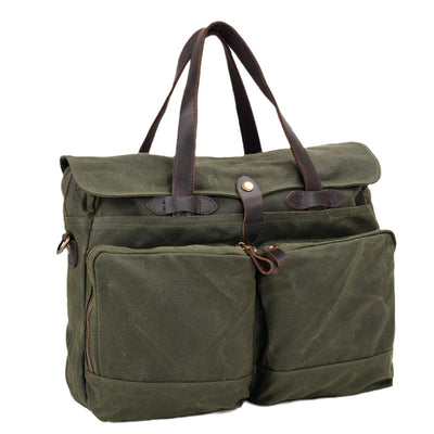 Canvas Shoulder Tote Bag Eco-friendly - HUNTING CASE