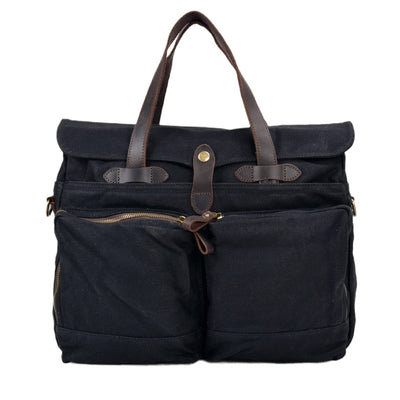 Canvas Shoulder Tote Bag Eco-friendly - HUNTING CASE