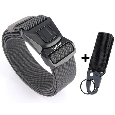 Fast-release tactical webbing belt