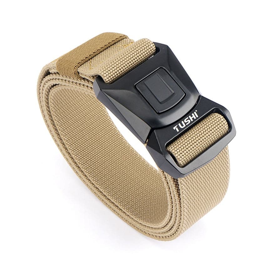 Quick-release buckle combat gear belt