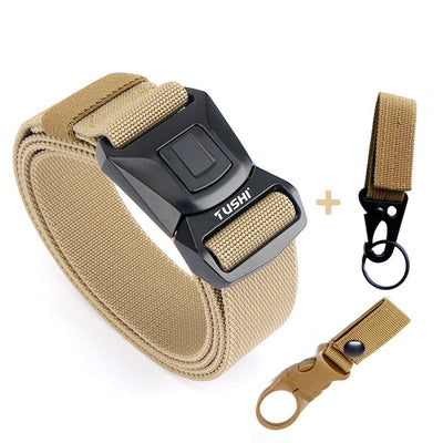 Tactical response belt with fast release