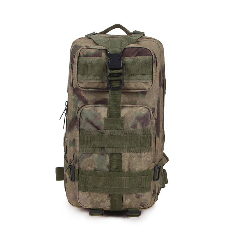 Tactical Range Backpack with Lockable Zippers