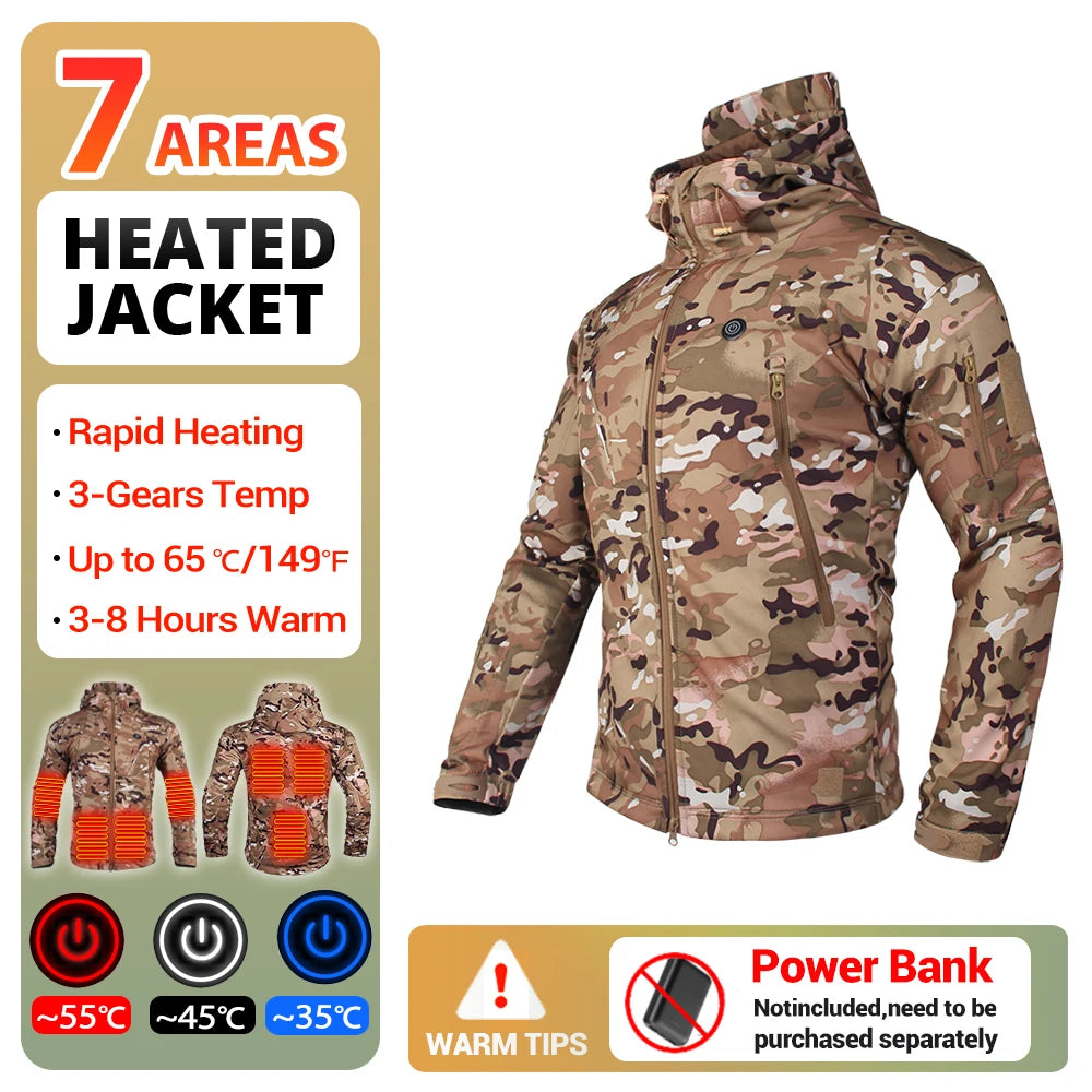 Essential winter gear: heated jacket for him and her