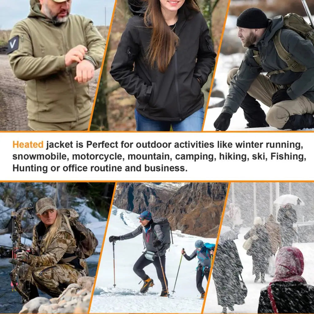 Where to buy heated jackets suitable for men and women