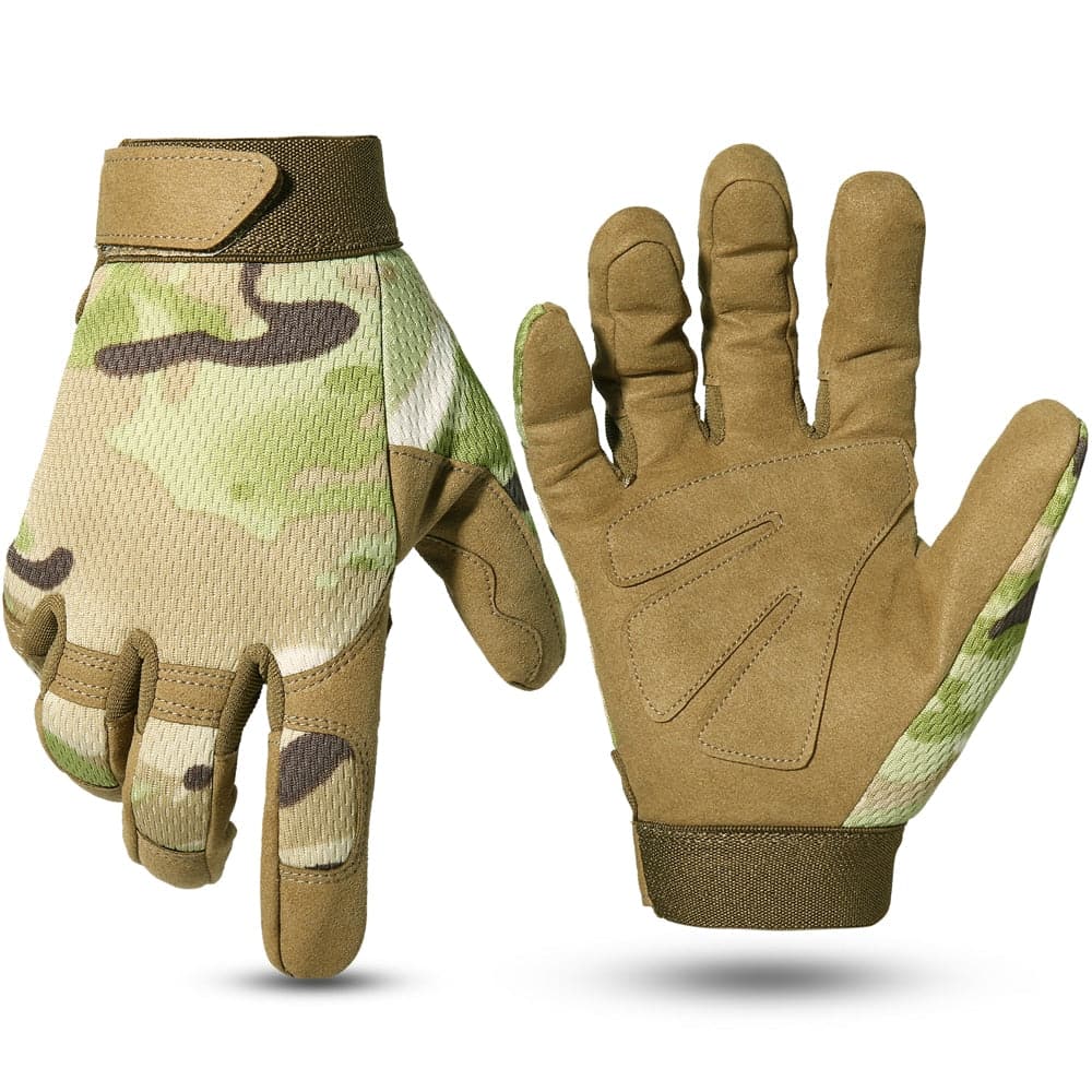 Fire-resistant tactical gloves