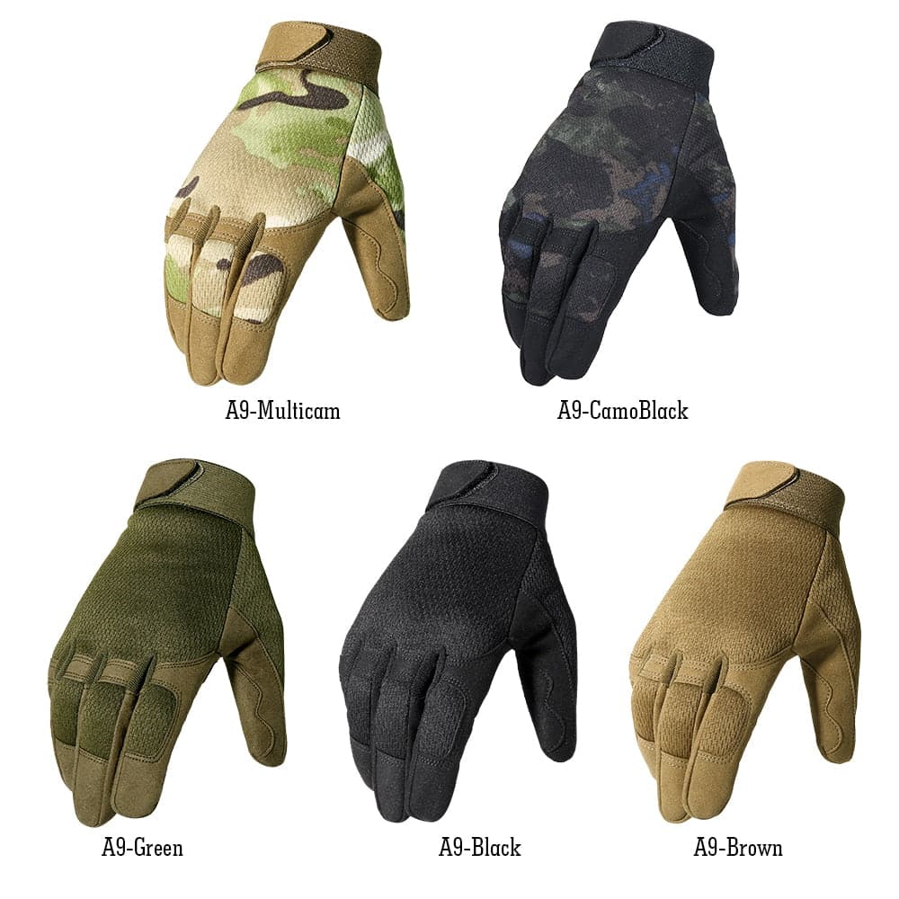 Breathable tactical gloves for outdoor