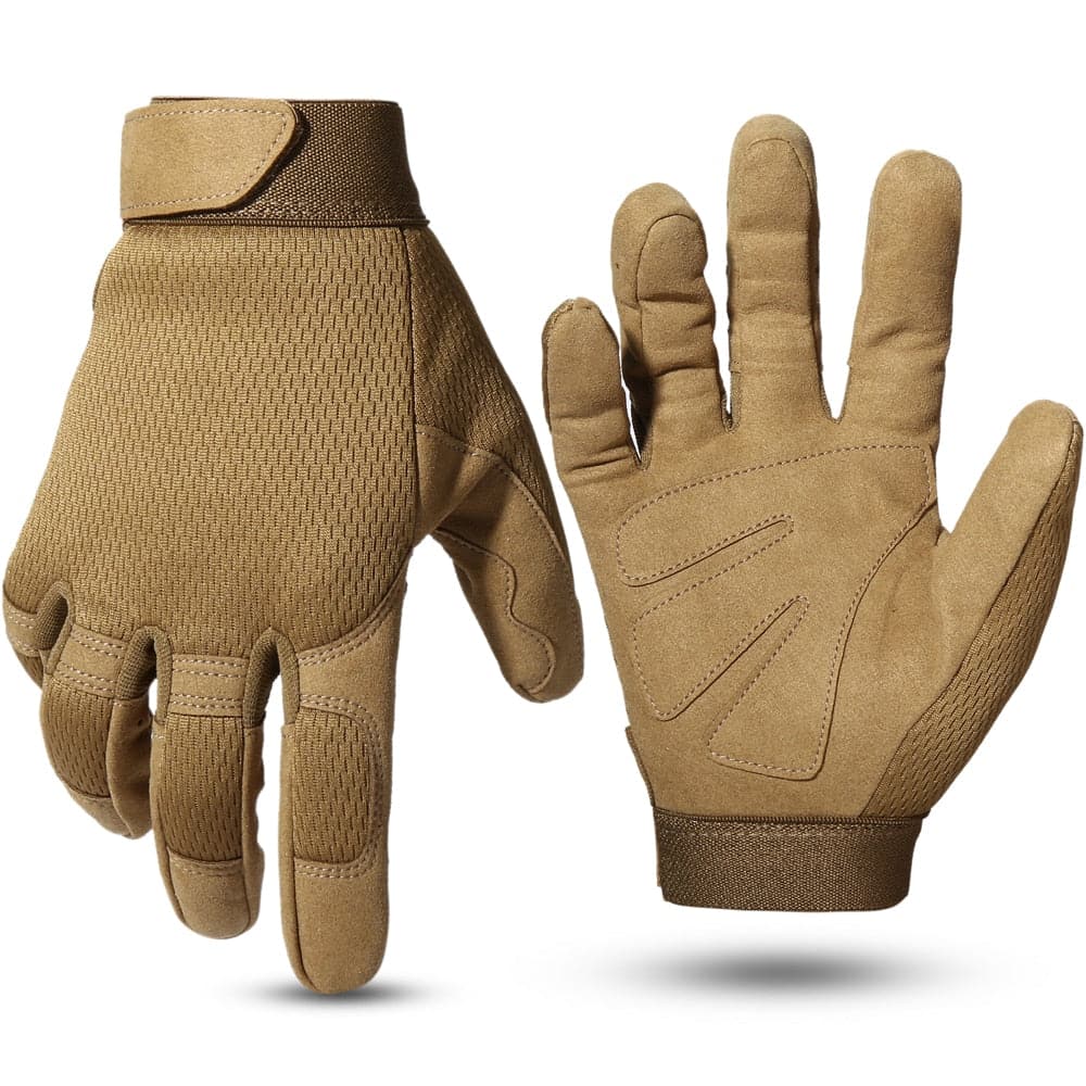 Touchscreen compatible tactical gloves