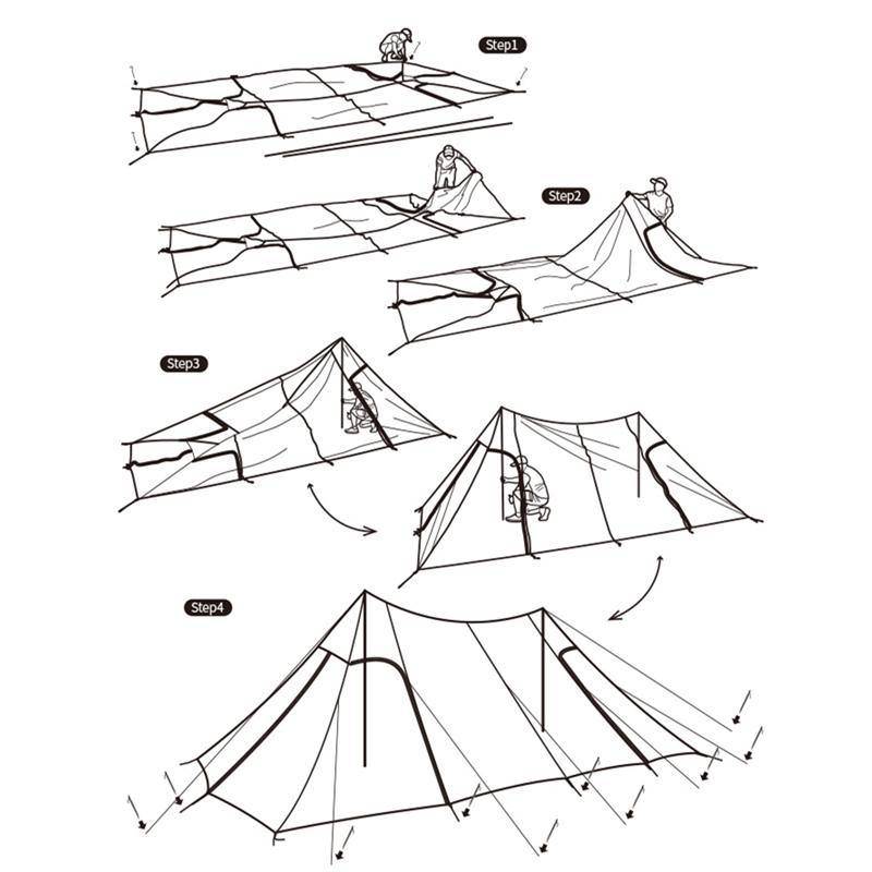 Cloud-Cover Open Air Cinema Shelter Canopy - HUNTING CASE