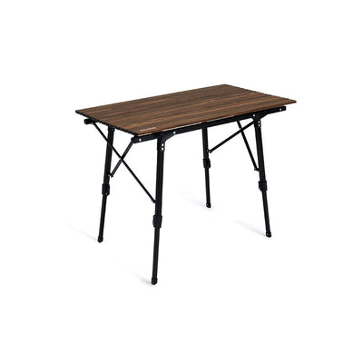 Naturehike Wood Grain Telescopic Foldable Picnic Table MW03 - HUNTING CASE