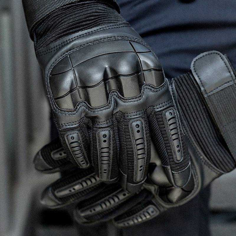 Military-style full finger gloves for hunters and bikers