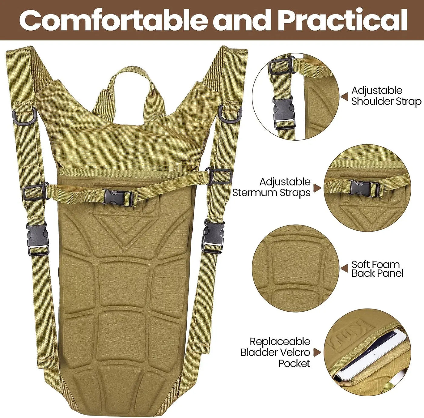 Tactical Hydration Backpack - HUNTING CASE