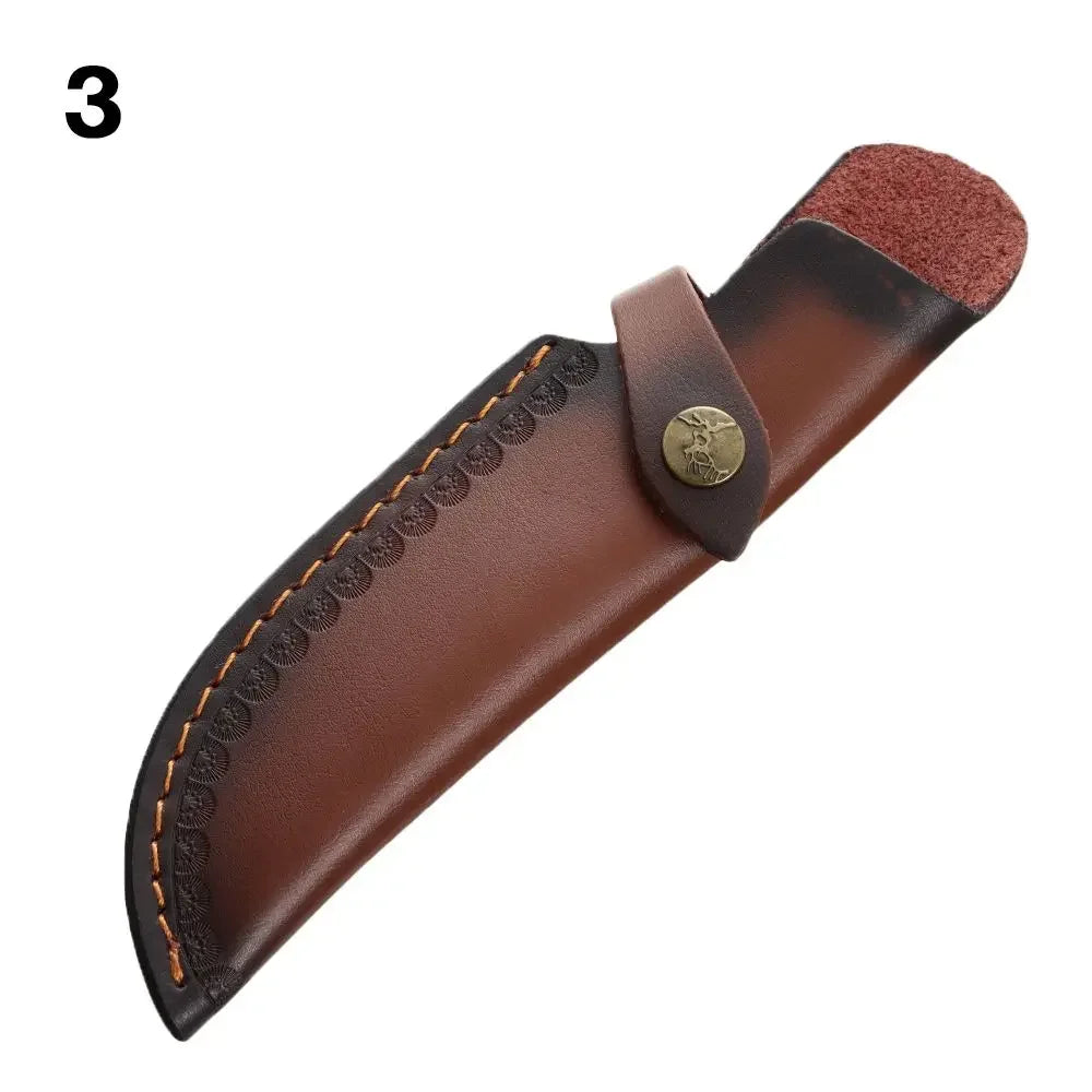 Protective Cover Leather Sheath Belt Knife Multi-function Tool - HUNTING CASE