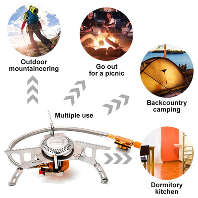 Camping Gas Stove Outdoor - HUNTING CASE