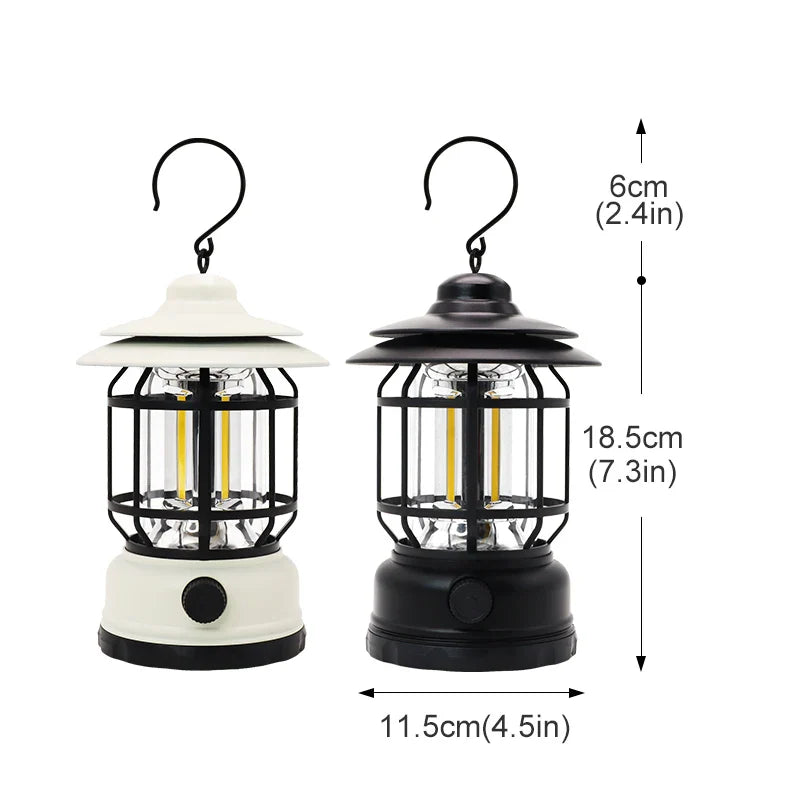 Retro Portable Camping Lantern - HUNTING CASE