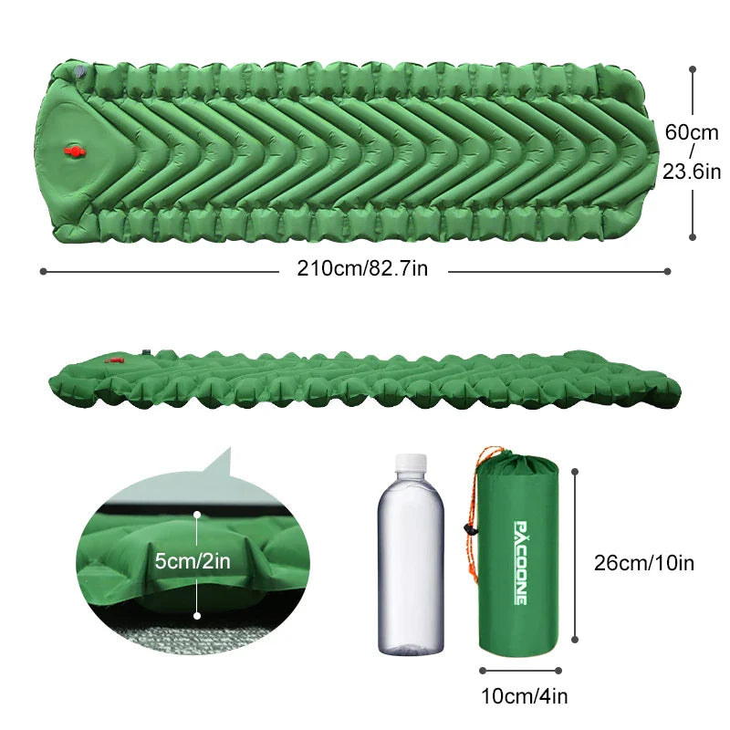 Inflatable Camping Mattress - HUNTING CASE