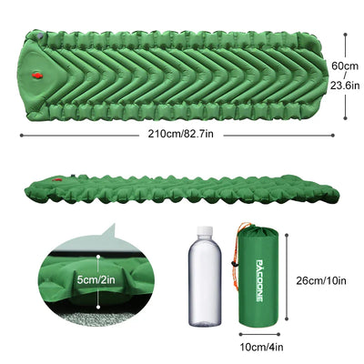 Inflatable Camping Mattress - HUNTING CASE