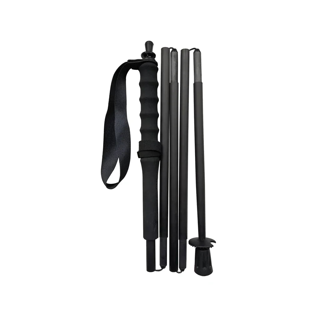 Ultra-Light Carbon Fiber Trekking Poles: Folding Hiking & Nordic Walking - HUNTING CASE