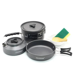 Camping Cookware Portable Set - HUNTING CASE