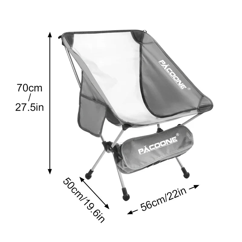 Camping Portable Folding Moon Chair - HUNTING CASE