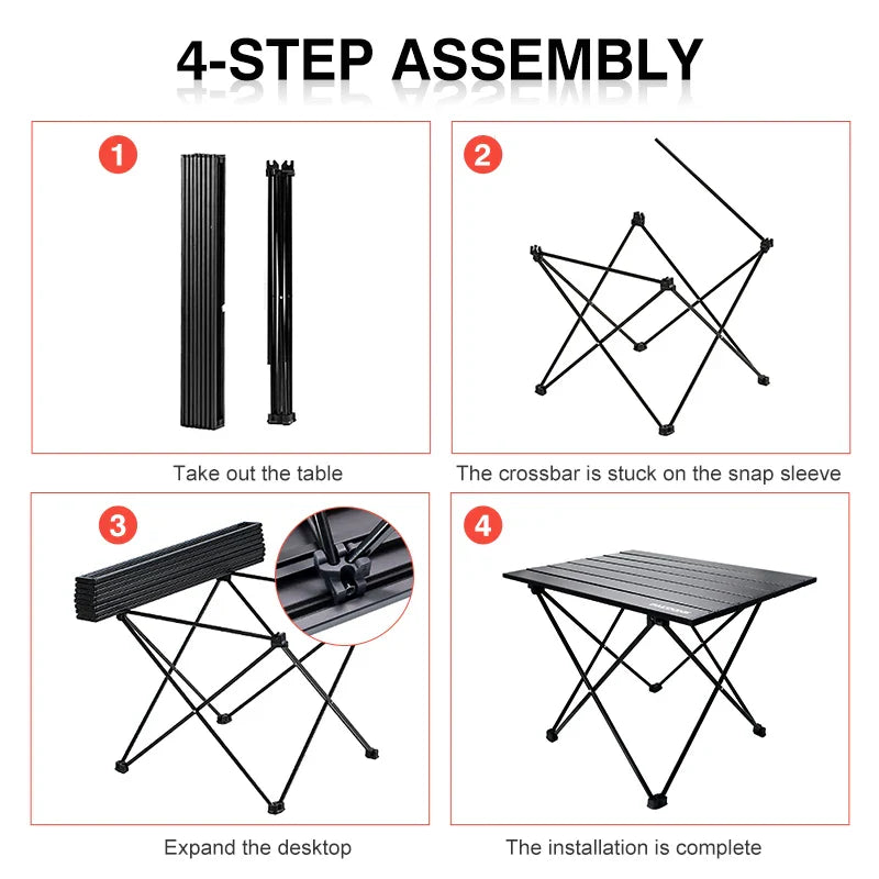 Outdoor Camping Portable Table - HUNTING CASE