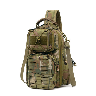 Secure hunting waist pack with lockable zippers