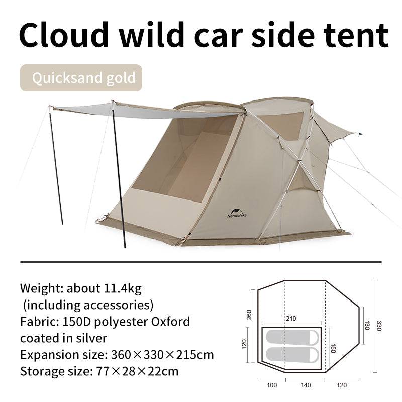 Cloud Wild Car Side Tent - HUNTING CASE