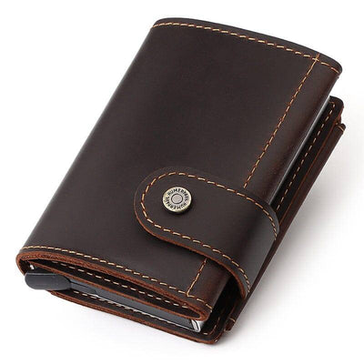 Tactical Leather Wallet with Credit Card Holder - HUNTING CASE