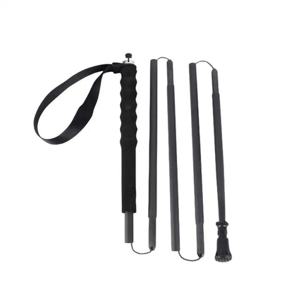 115g Ultra-Light Carbon Folding Trekking Pole: Collapsible Hiking Stick - HUNTING CASE