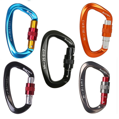 Outdoor Screw Lock Carabiner