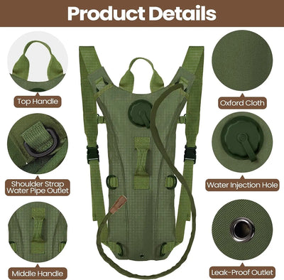 Tactical Hydration Backpack - HUNTING CASE