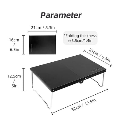 Camping Portable Foldable Table - HUNTING CASE