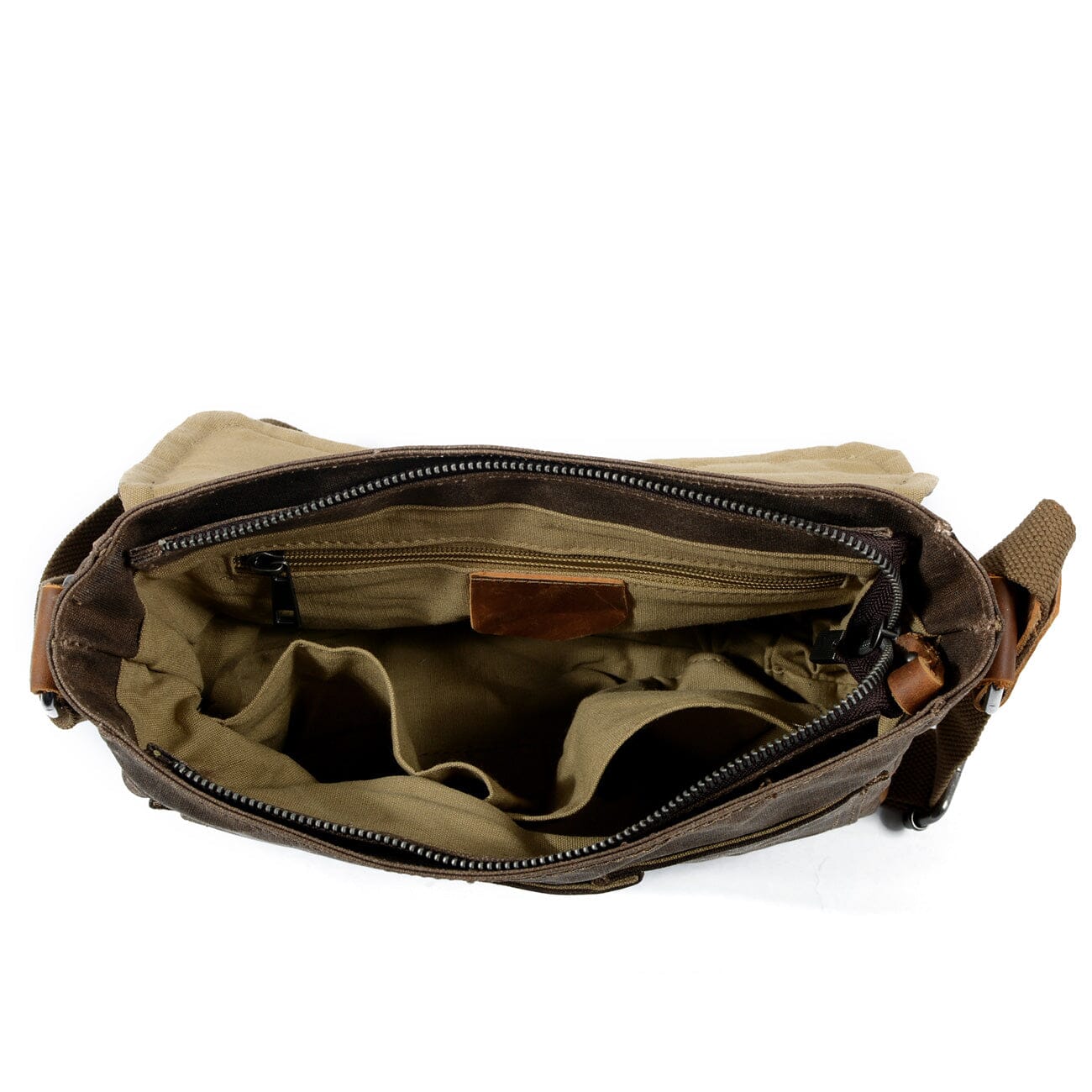 Durable Small Canvas Messenger Bag for Men - HUNTING CASE