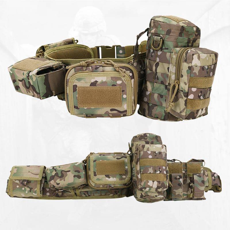 Secure hunting waist pack with lockable zippers