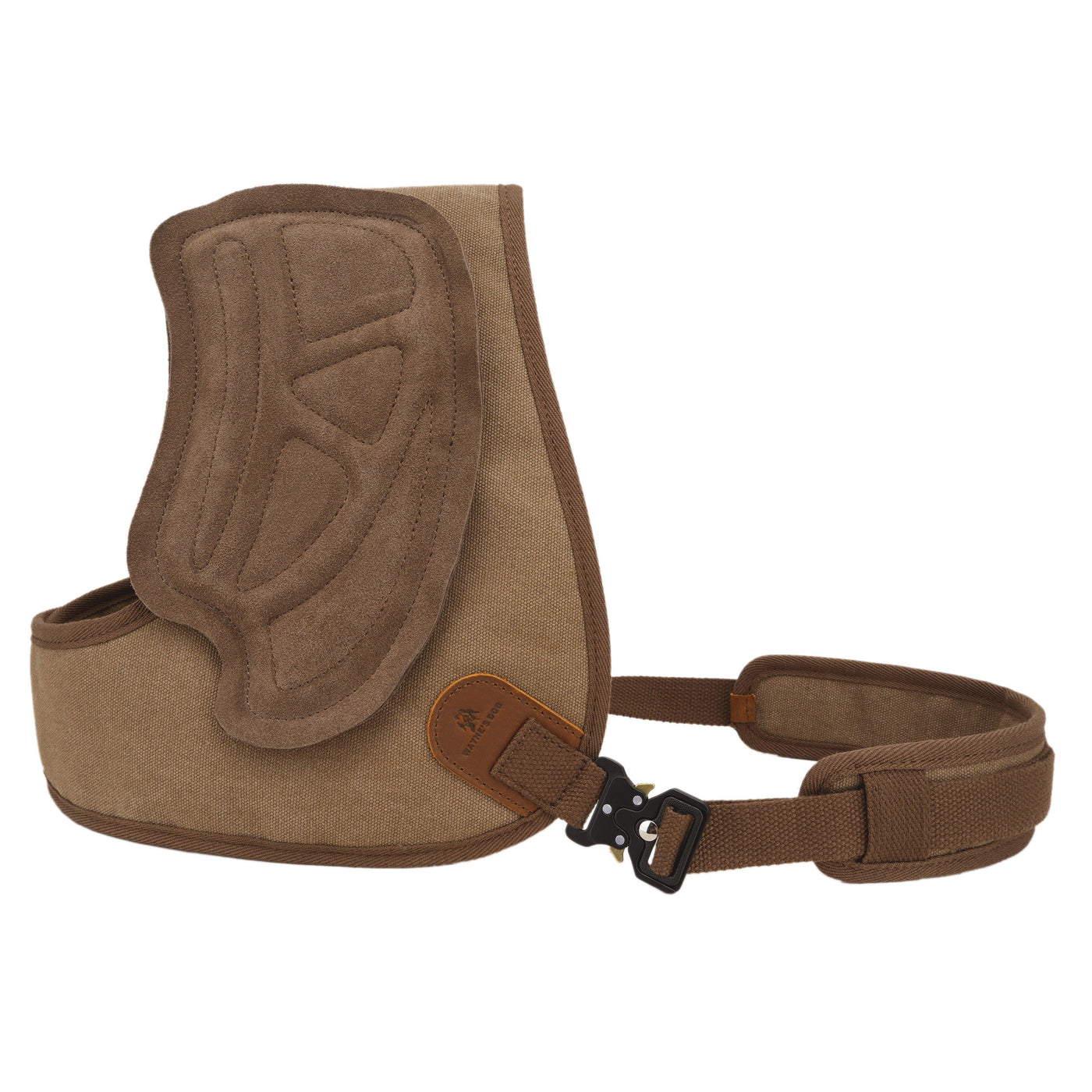 Leather Canvas Shooting Recoil Shields Shoulder Recoil Pad