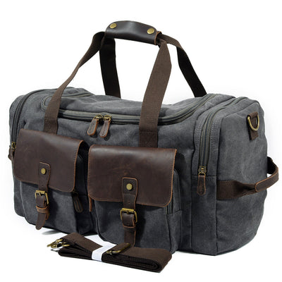 Vintage Weekender Duffle Bag Functional & Lightweight - HUNTING CASE