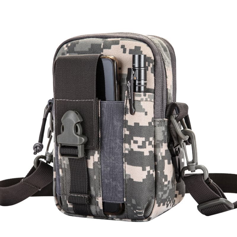 Hunting waist bag with water bottle holder