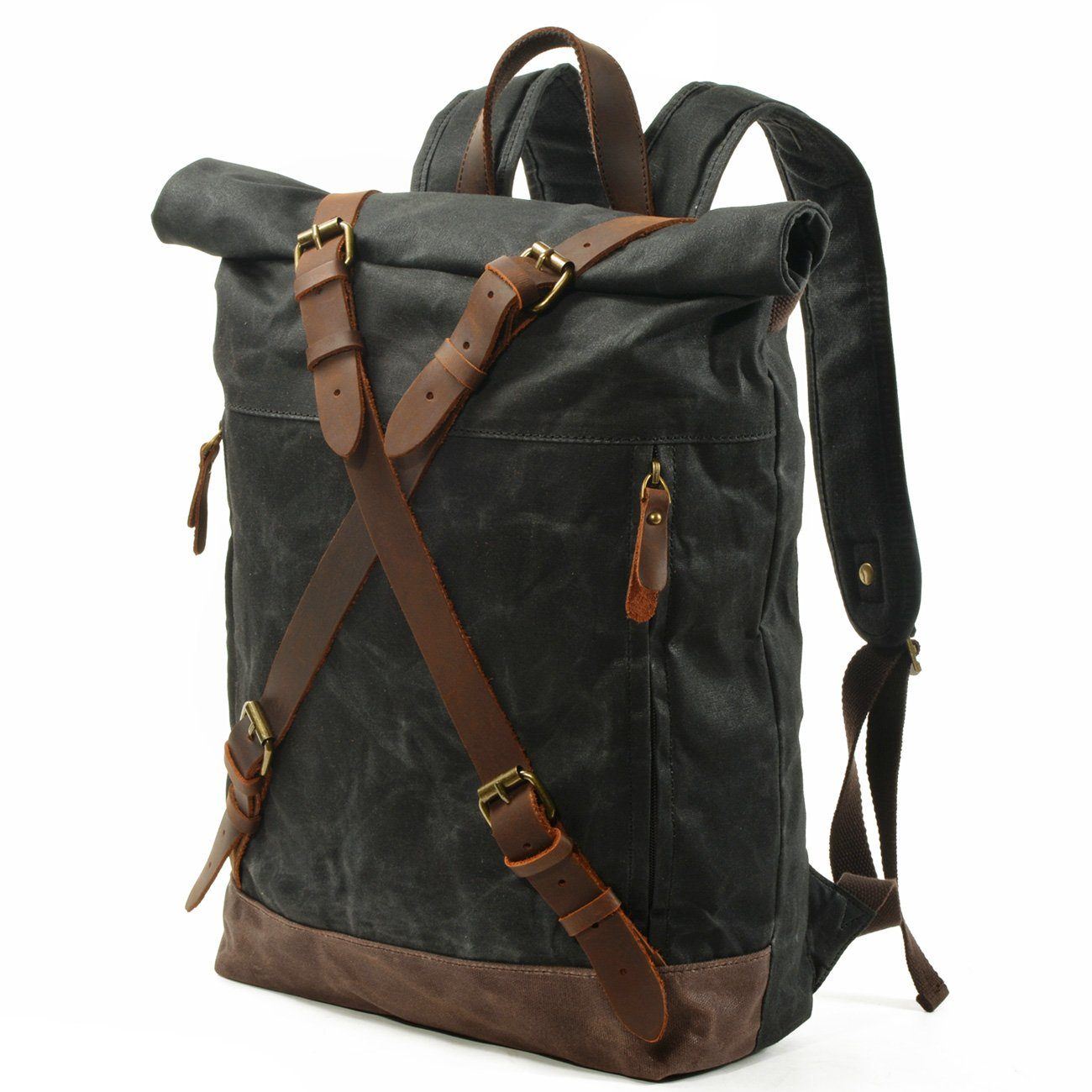 Canvas Rucksack Backpack | OSLO - HUNTING CASE