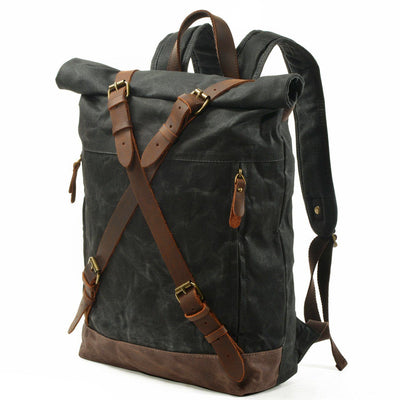 Canvas Rucksack Backpack | OSLO - HUNTING CASE