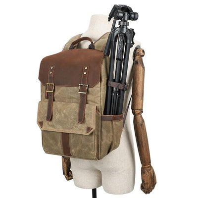 Compact Camera Backpack for Travel with Multiple Compartments - HUNTING CASE