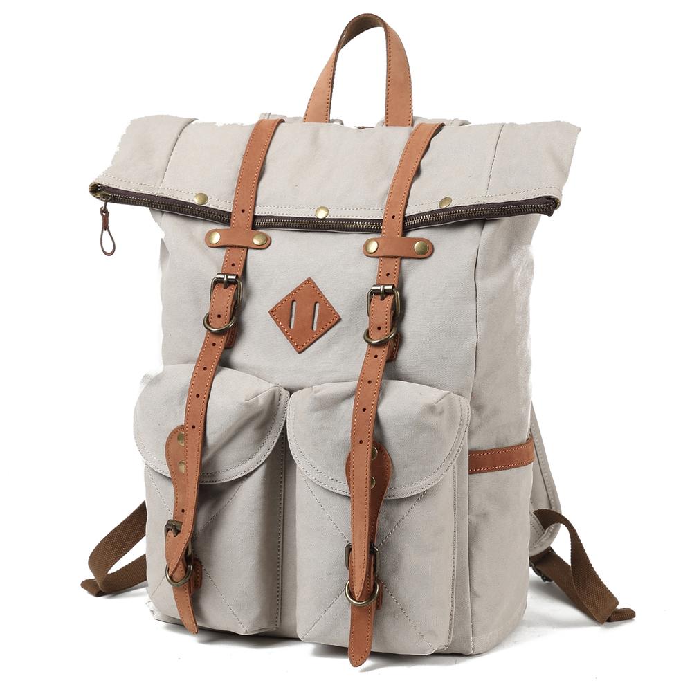 Canvas Laptop Backpack | SVALBARD - HUNTING CASE