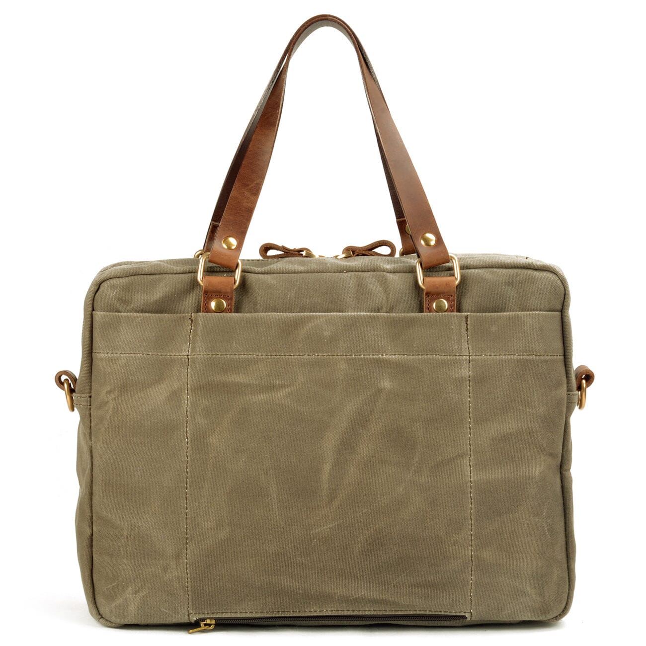 Canvas Messenger Bag with Adjustable Strap - HUNTING CASE