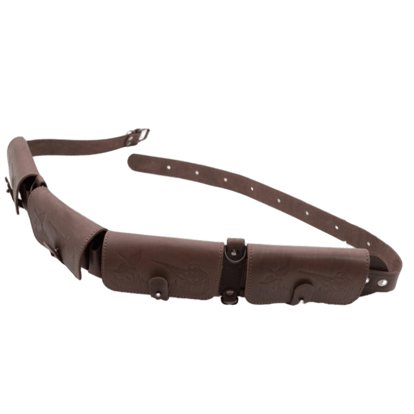 	vintage leather cartridge belt