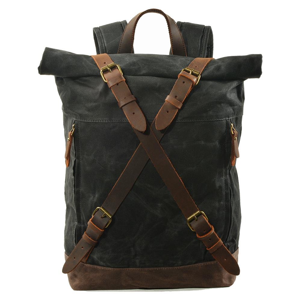 Canvas Rucksack Backpack | OSLO - HUNTING CASE