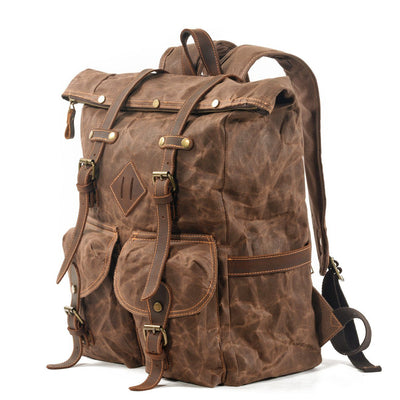 Stylish Hipster Backpack with Adjustable Straps and Urban Appeal - HUNTING CASE