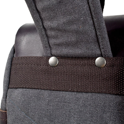 Cotton Canvas Backpack with Adjustable Straps and Multiple Pocket - HUNTING CASE