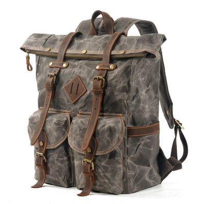 Stylish Hipster Backpack with Adjustable Straps and Urban Appeal - HUNTING CASE