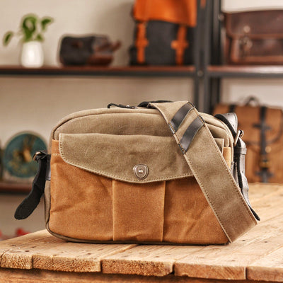 Unique Retro Vintage Camera Shoulder Bag - HUNTING CASE