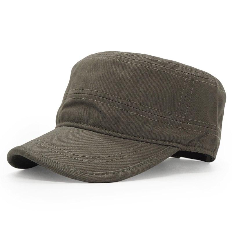 Camouflage Flat Top Dad Hat - HUNTING CASE